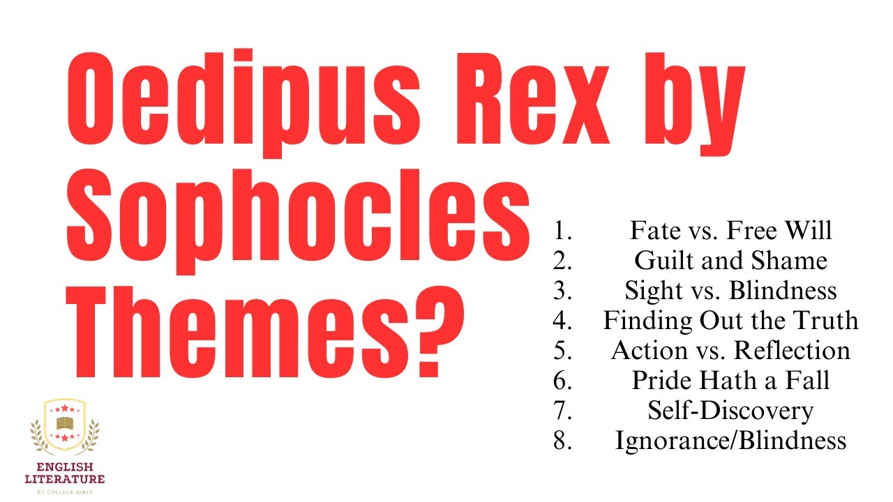 Oedipus Rex by Sophocles Themes | Oedipus Rex by Sophocles Themes question solved | #bseln