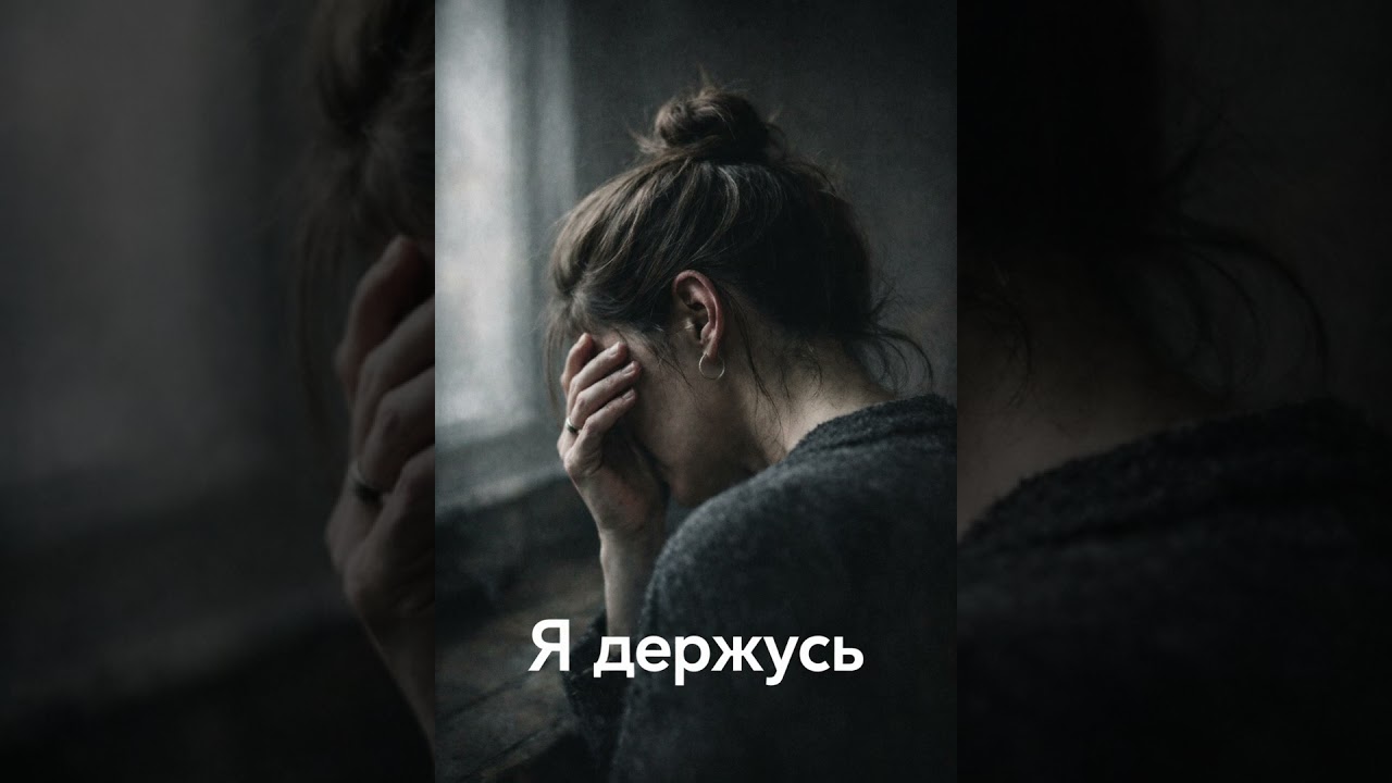 «Я держусь»Это песня не про силу.Это песня про момент, когда силы уже нет