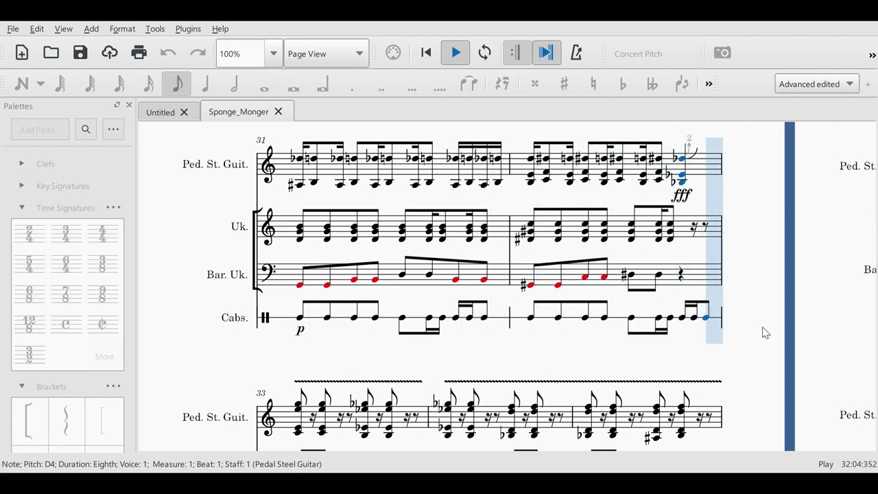 Sponge Monger MIDI Version
