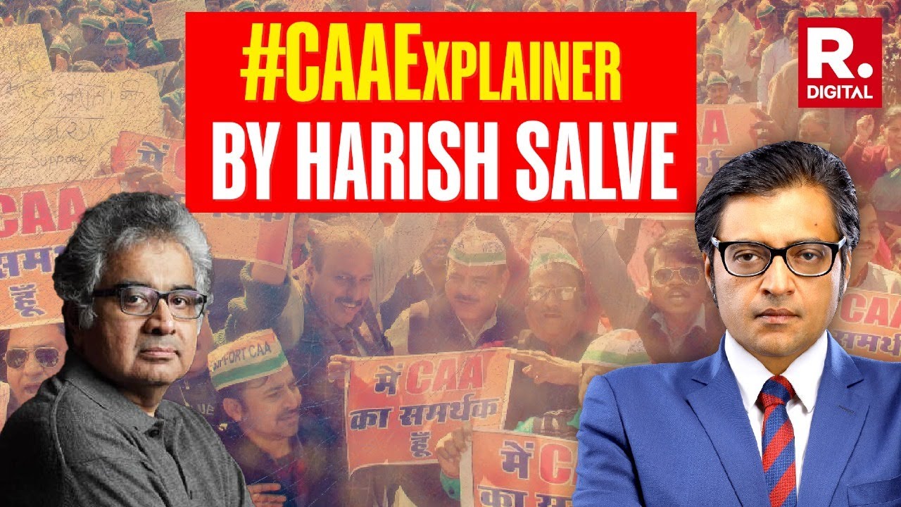 CAA Explained By Harish Salve | The Debate With Arnab #CAAExplainer