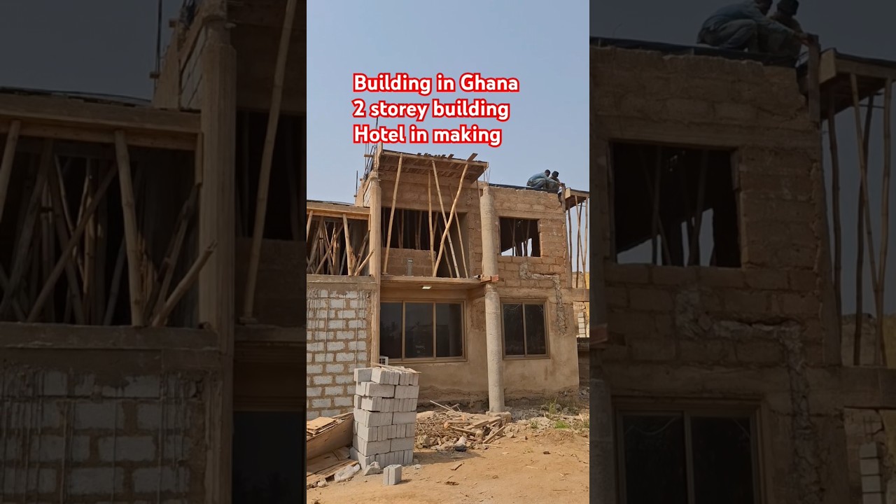 Building in Ghana by Ghana Building Hub 👷&zwj;♂️ #buildinginghana