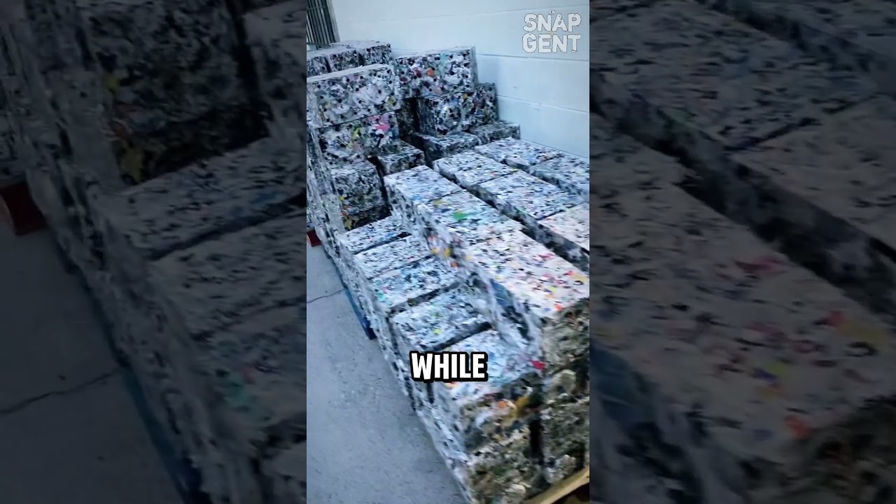 Unbreakable Bricks Made from Plastic Waste