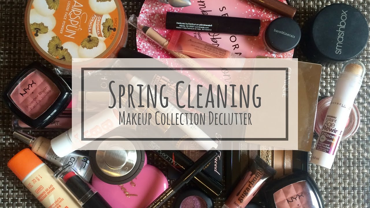 Makeup Declutter | Spring 2016