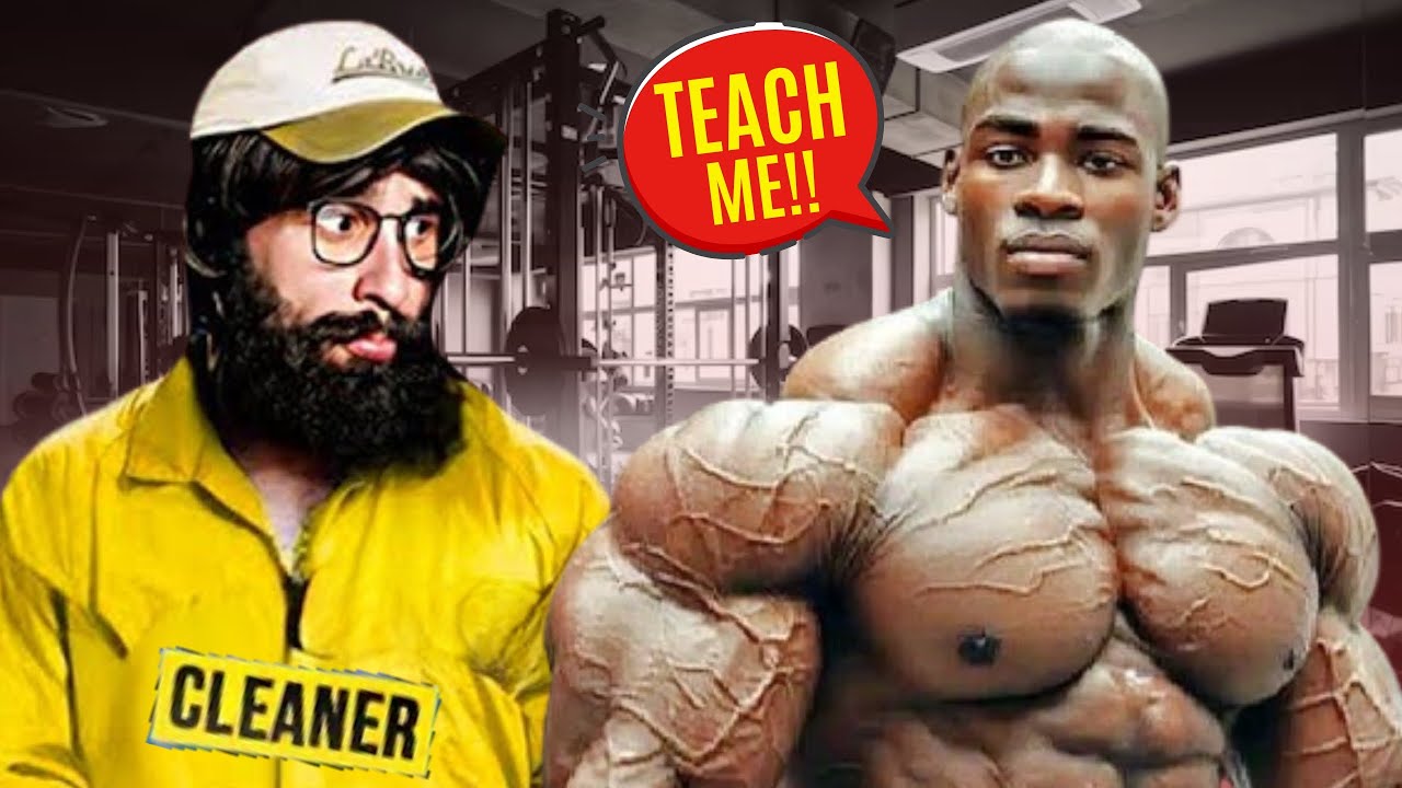 Cleaner Destroys BODYBUILDER in Front of His Friends 😅 | Anatoly GYM PRANK