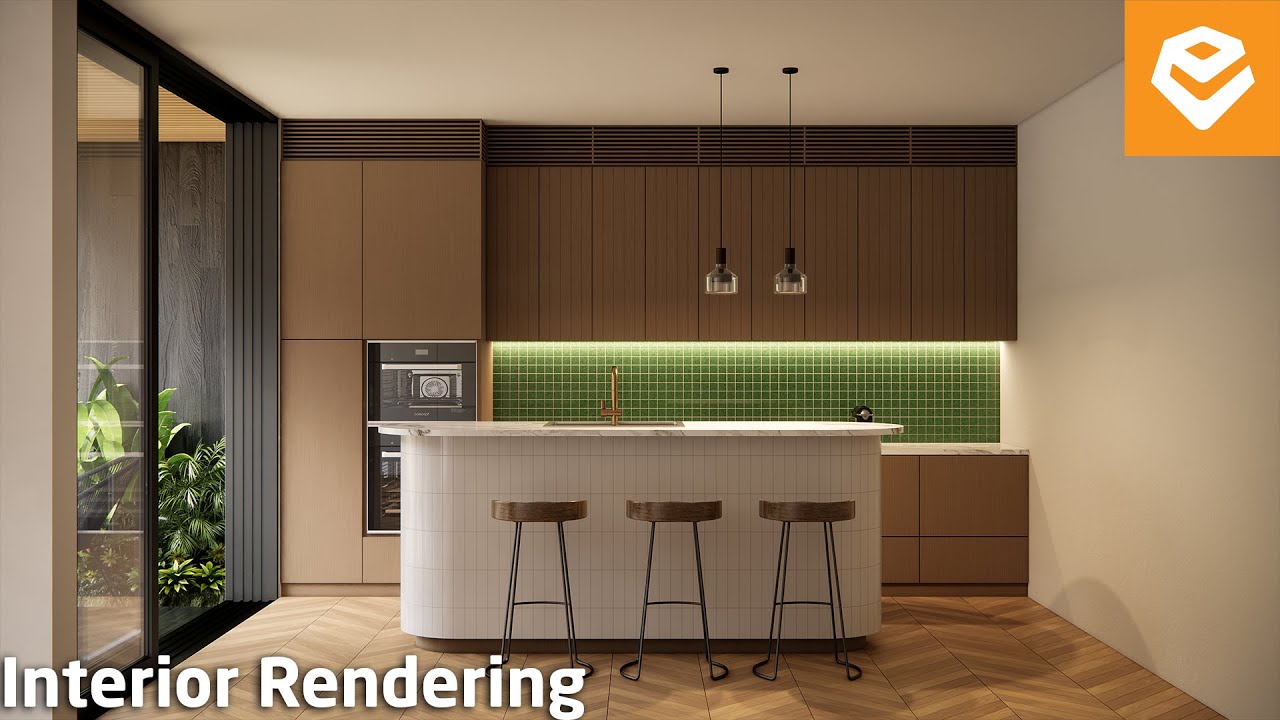 Enscape 4 For SketchUp | 027 Realistic Interior Lighting With Skybox / HDRI