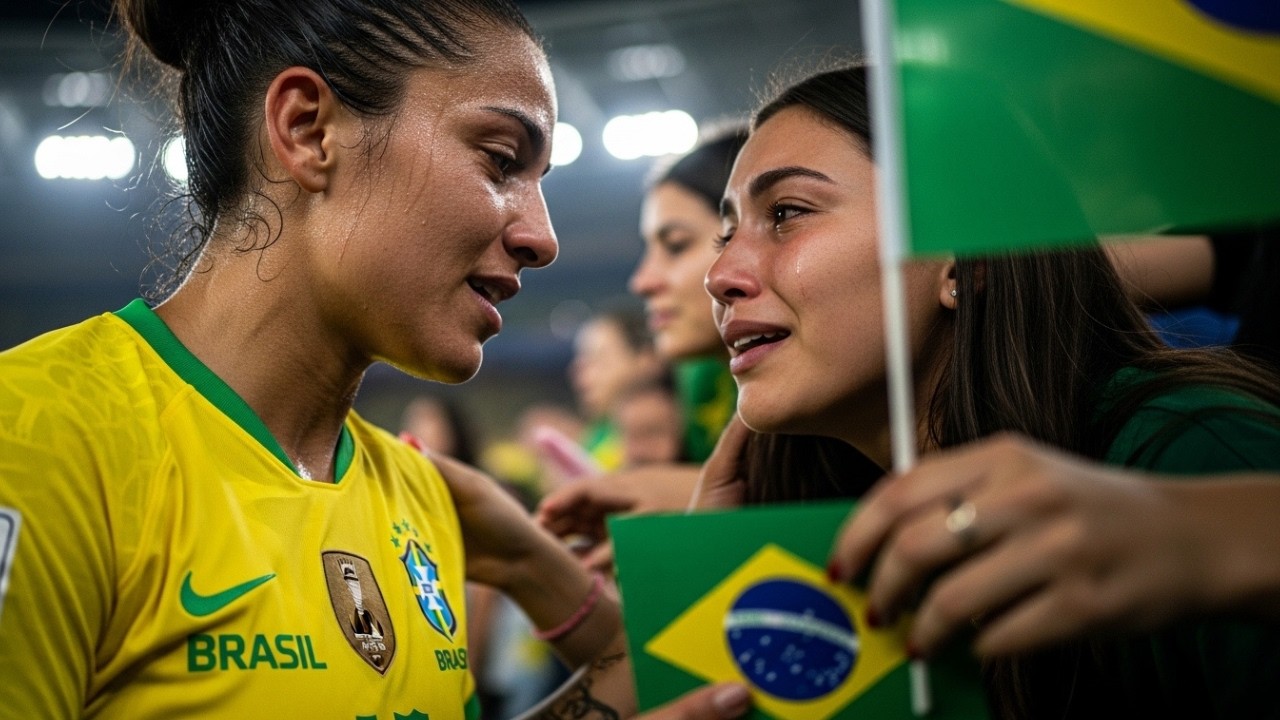 Pedi Uma Foto e Me Apaixonei Pela Jogadora da Seleção Brasileira
