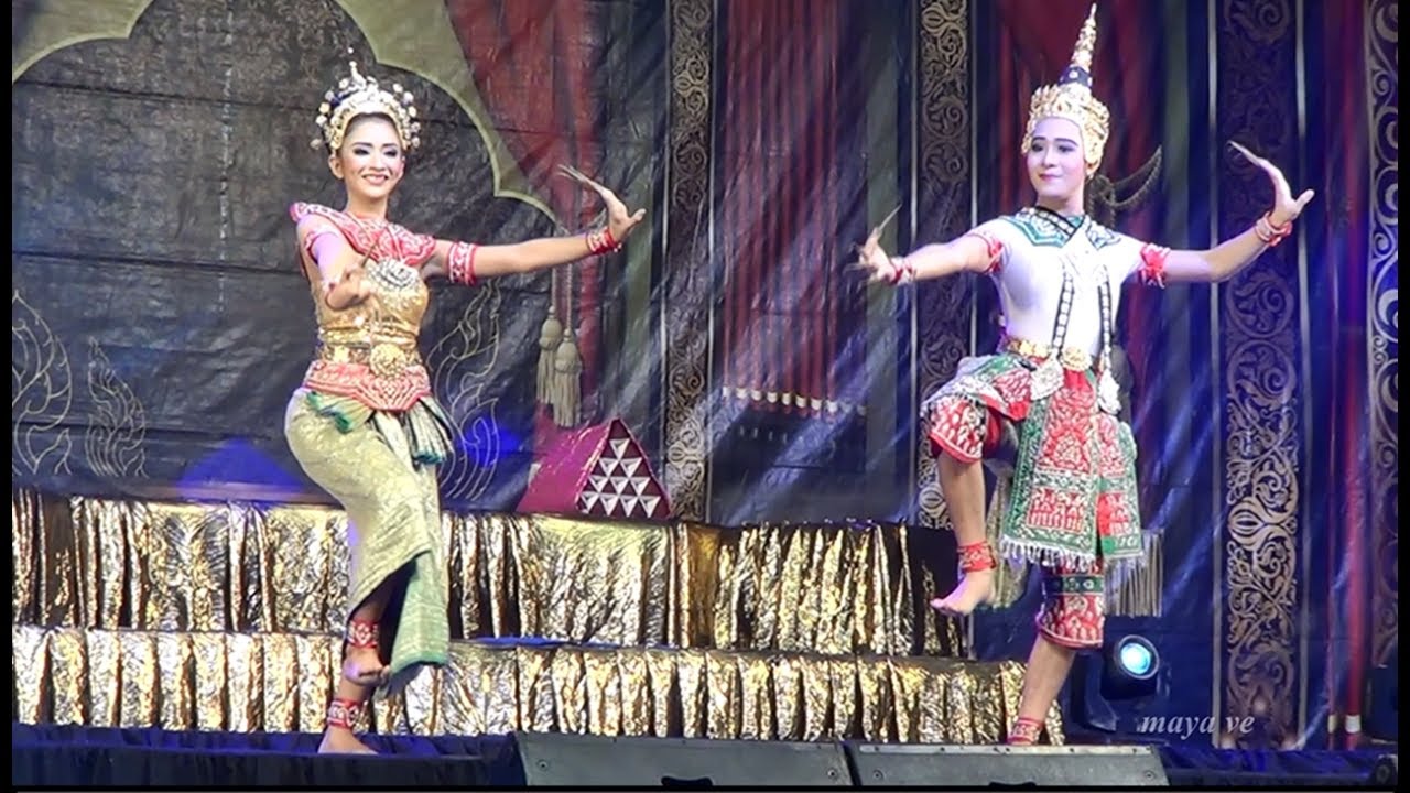รำซัดชาตรี /นีโน่-รุ้ง @วัดหน้าต่างนอก