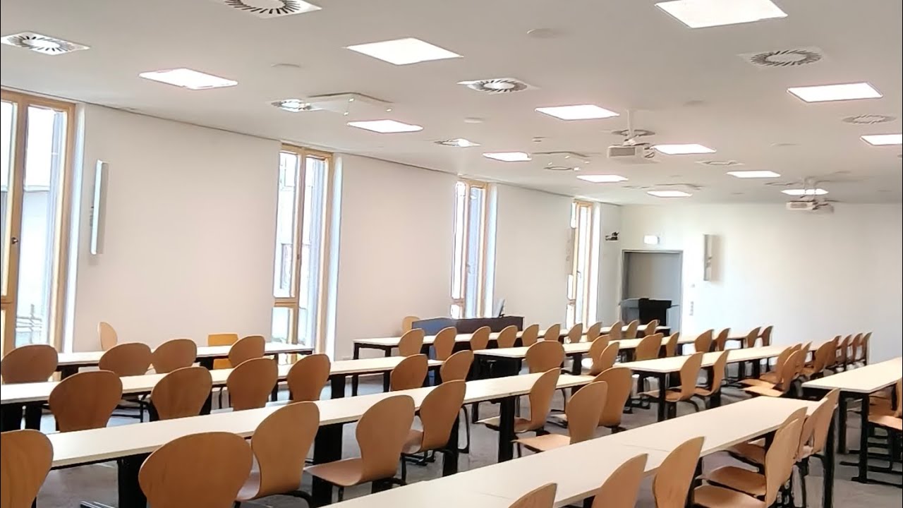 German university life vlog&mdash;lecture + canteen food! 🎒🍽️