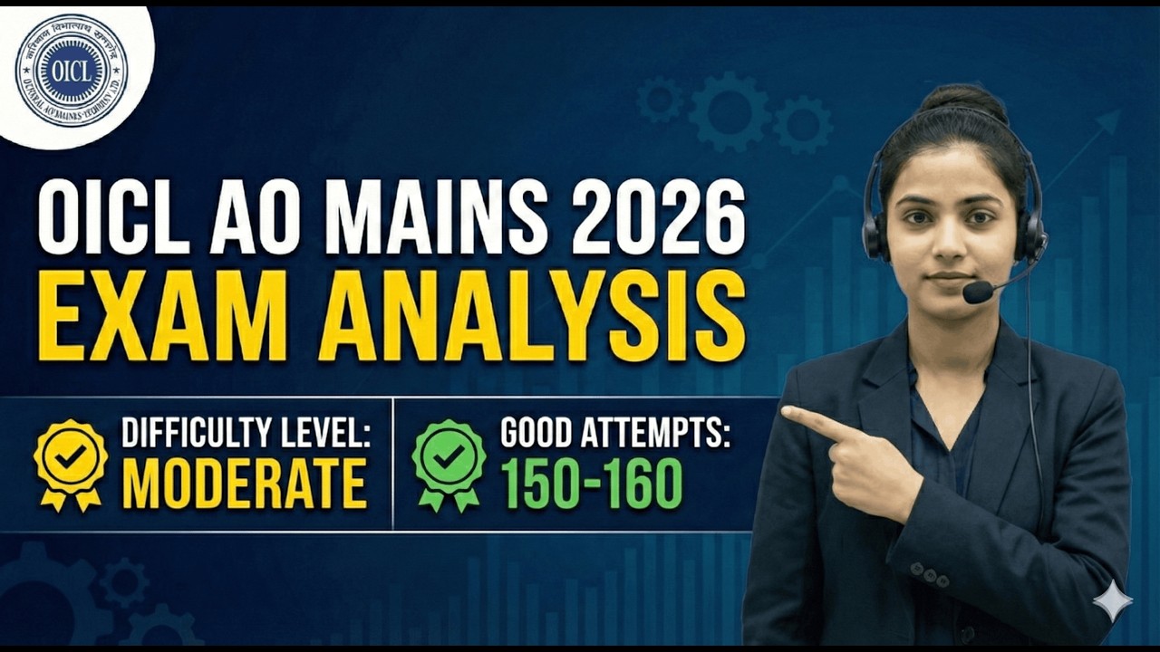 OICL AO EXAM ANALYSIS 2026 | 28th FEB 2026 | OICL AO  ACCURATE CUT0FF ANALYSIS #oiclaomains2026
