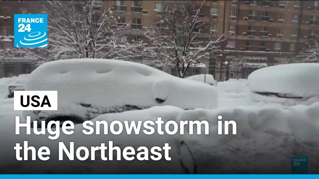 United States: New York city blanketed in snow &bull; FRANCE 24 English