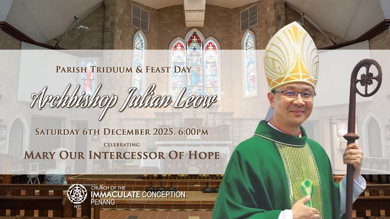 Parish Feast Day Triduum Mass. Saturday 6 December 2025