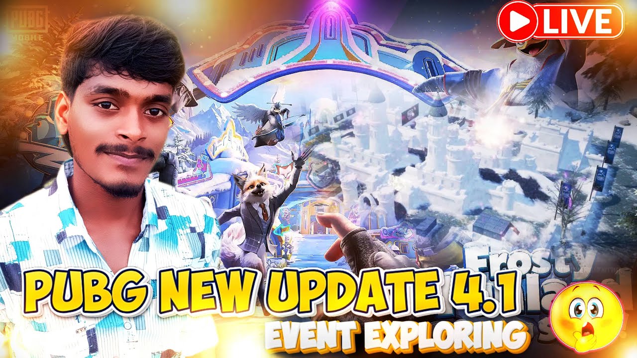 PUBG New Update 4.1 Exploring🥶 SIVANGaming Is Live😍 #pubg#newupdate4.1#livestream#ipad11th#tamil