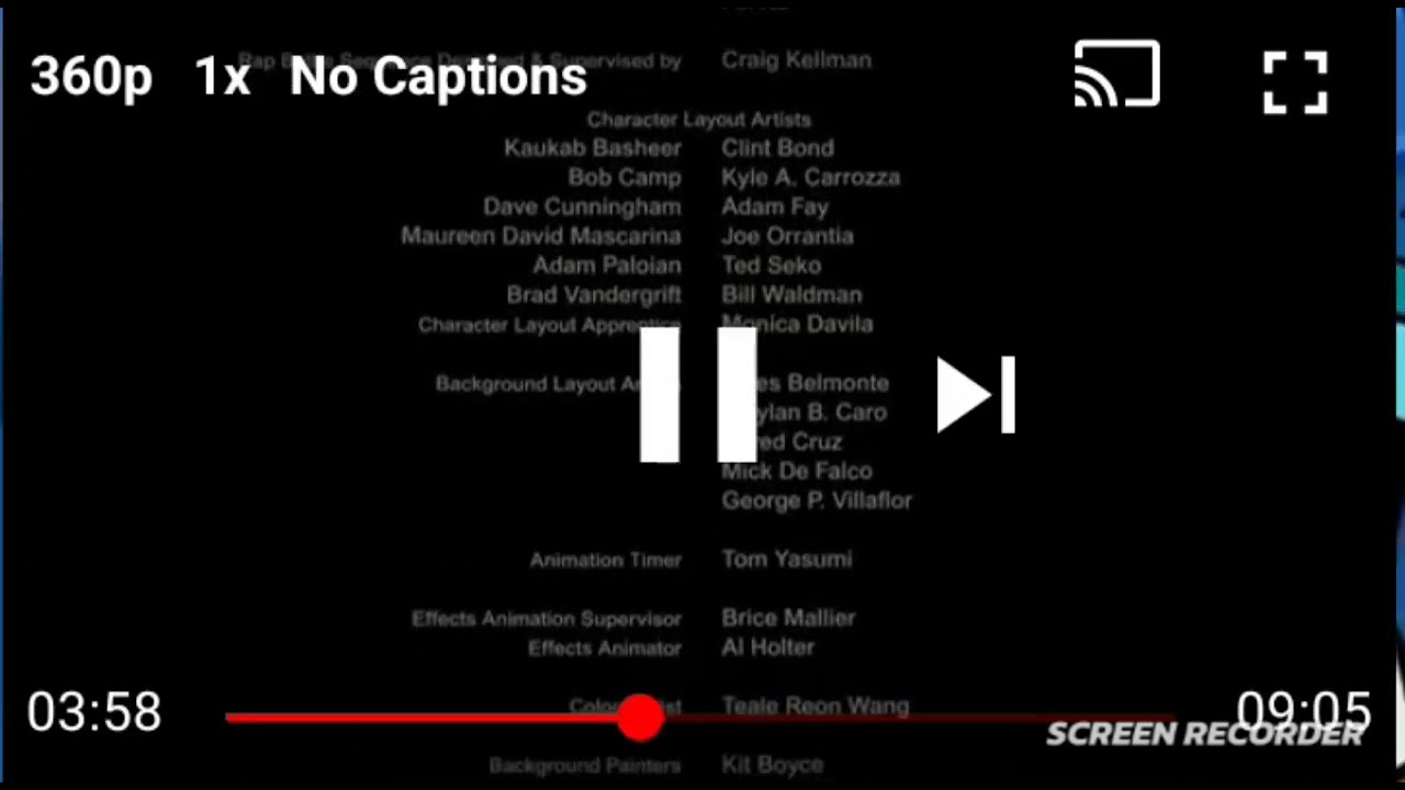 The SpongeBob Movie Sponge Out Of Water UniKitty Scary Tales 2 End Credits (2015-2019)