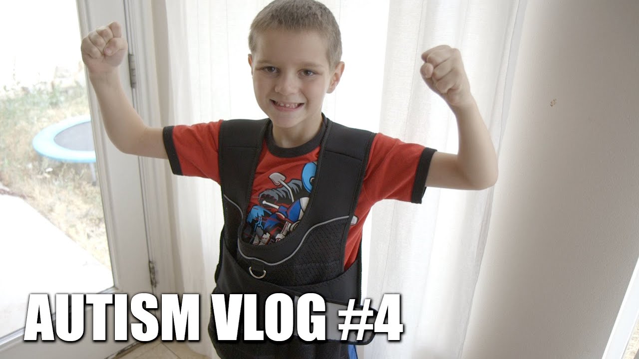 Autism Vlog #4: Weighted Vest, Probiotics & B-12, Dragon Ball Z, and more!