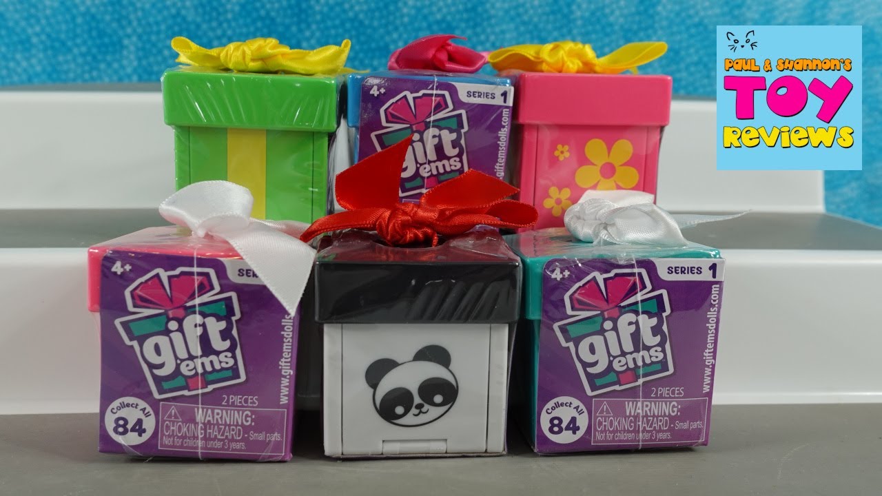 Gift Ems Series 1 Palooza Blind Bag Figure Unboxing Review | PSToyReviews