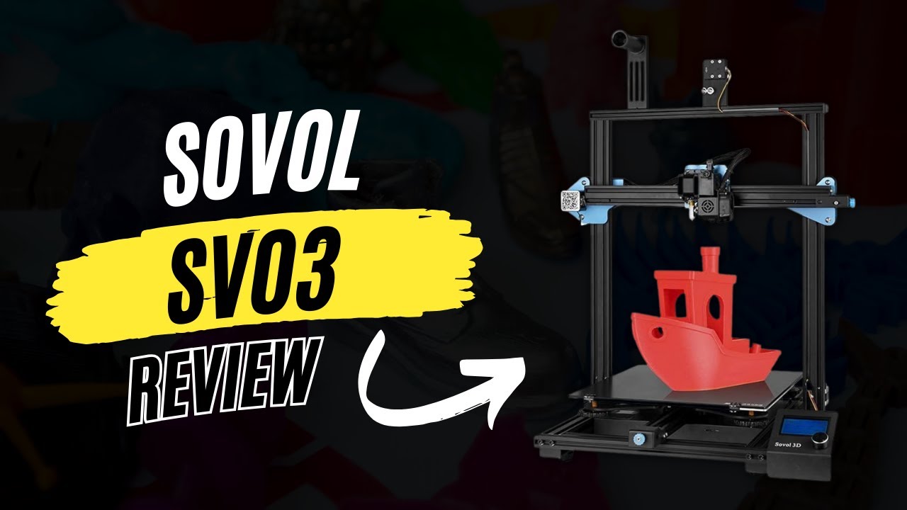Sovol SV03 Review: Unleashing Dual Extrusion Power for Advanced 3D Printing!