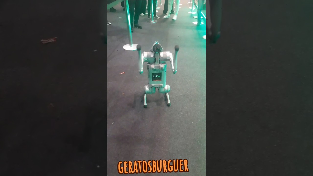 Robo Dog Bgs 2024 #robot #bgs #campusparty #ccxp #robodog
