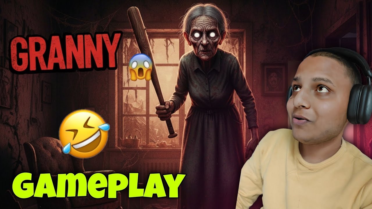 Granny Game Horror Escape Gameplay || Hindi || Granny Game Video 🤣😅