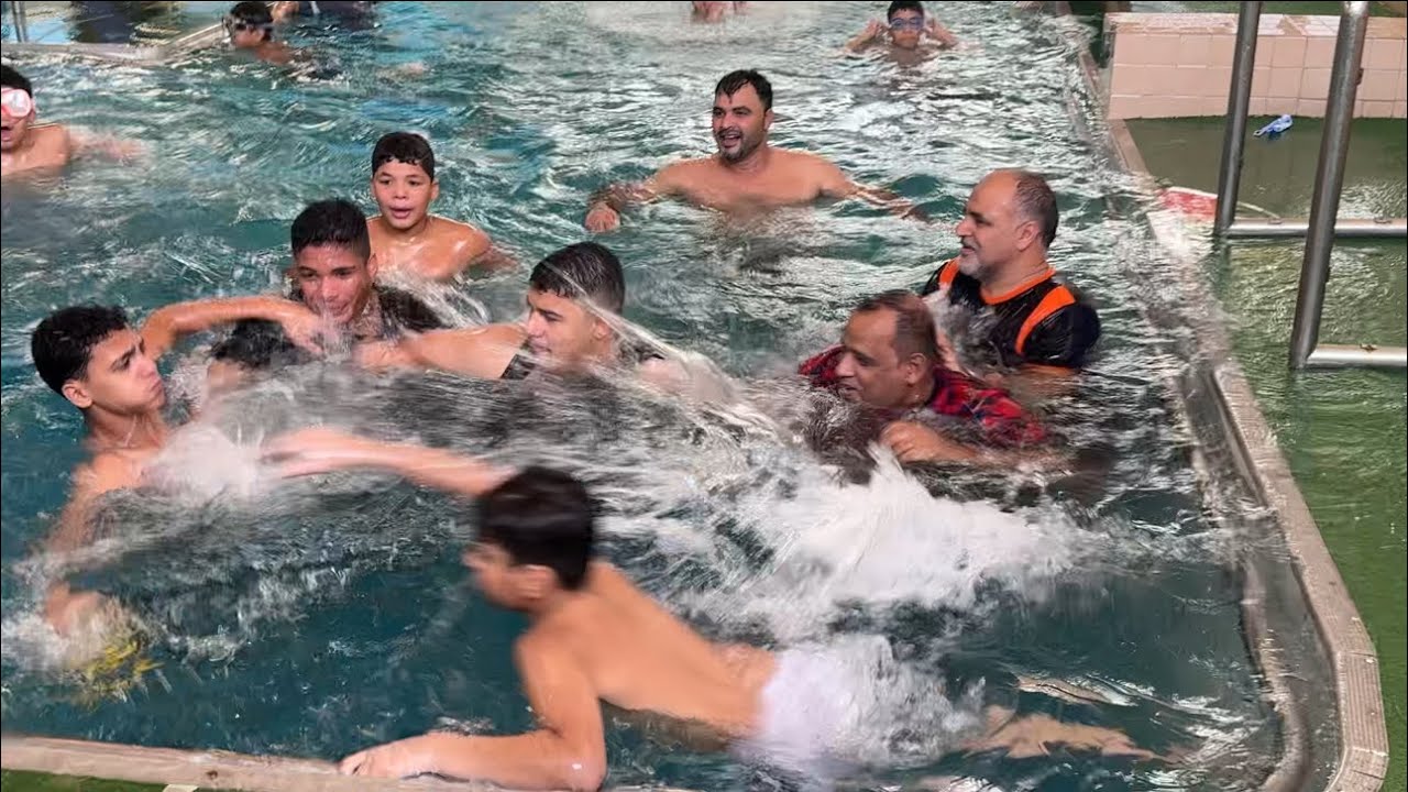 ‎رحلة مع الأصدقاء إلى برچة التينة 🏊🏻‍♂️