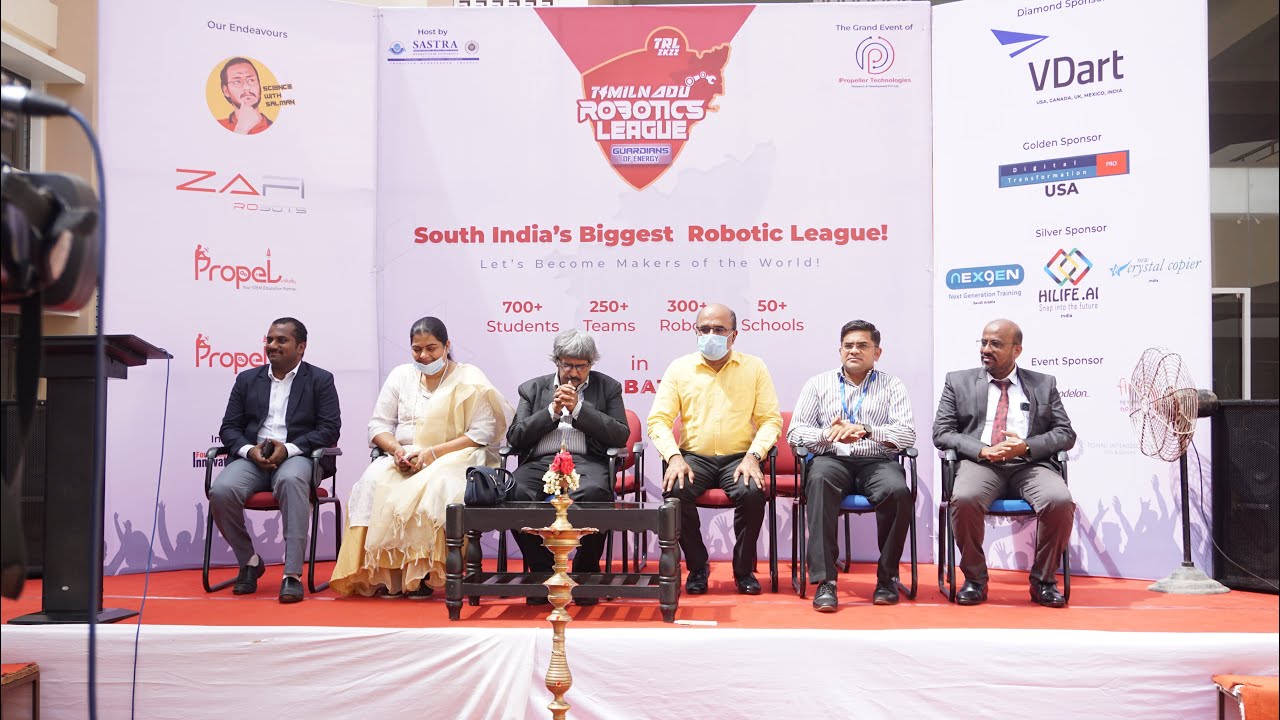 Tamilnadu Robotics League 2022 | Nation's Young Minds