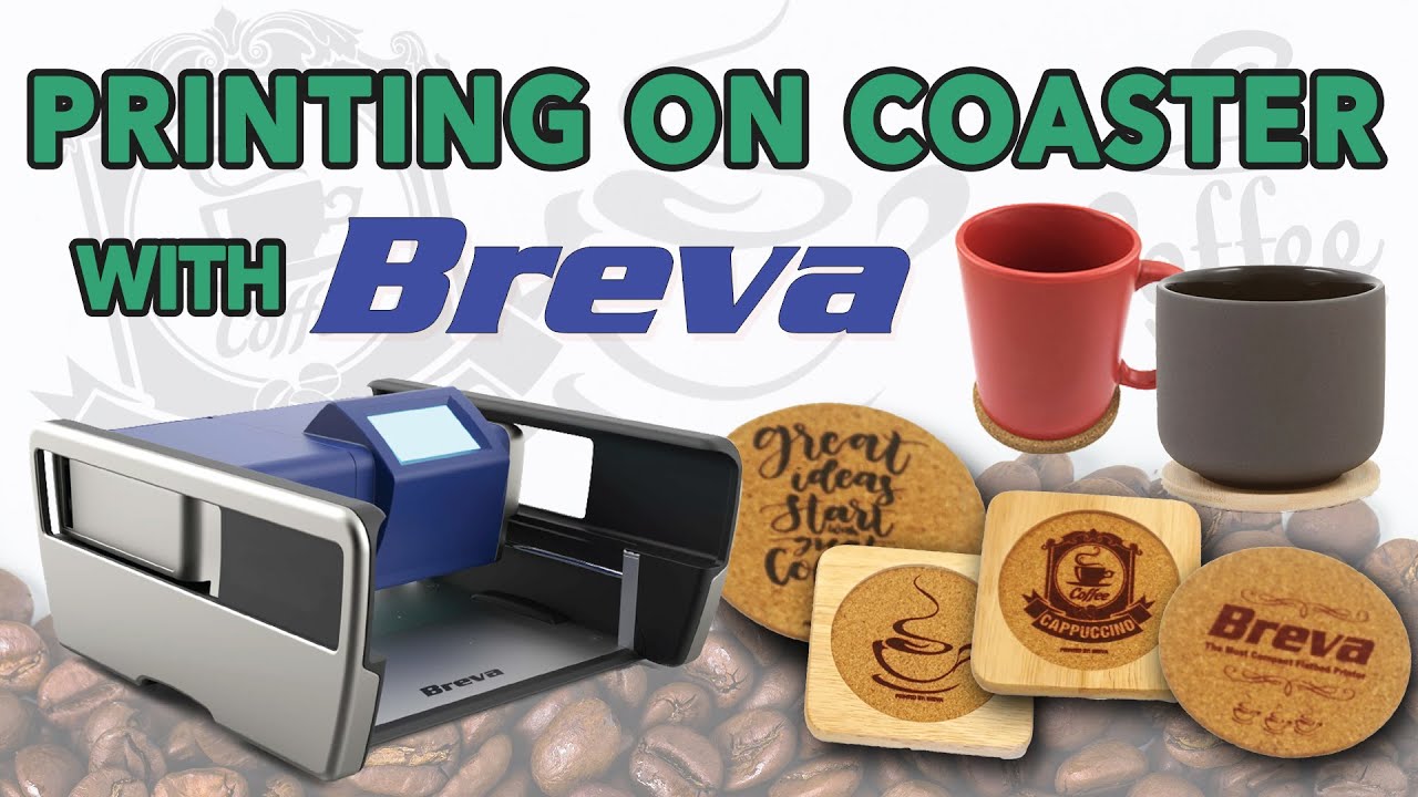 Direct to Coasters Flatbed Printer