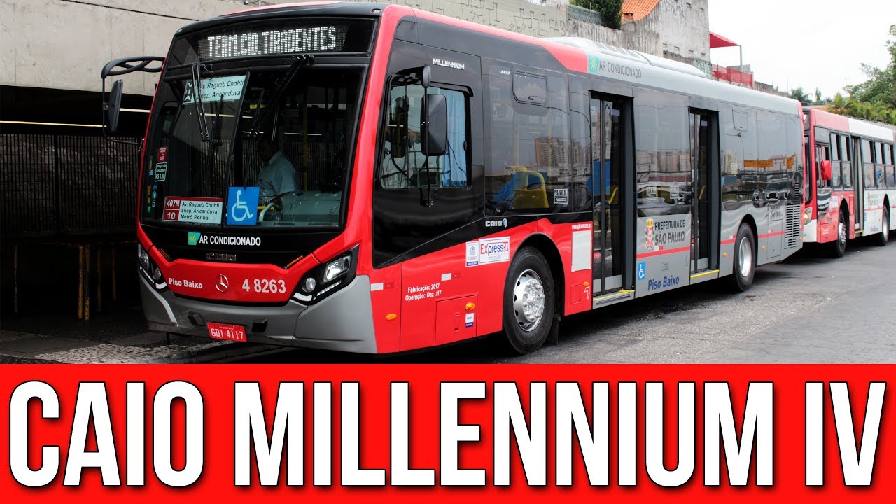 Novos Caio Millennium IV da Express Transportes Urbanos - Eu Fui Conferir #75