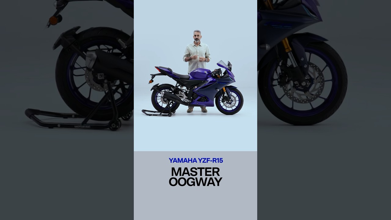 Yamaha YZF-R15 to mistrz Oogway na kołach!