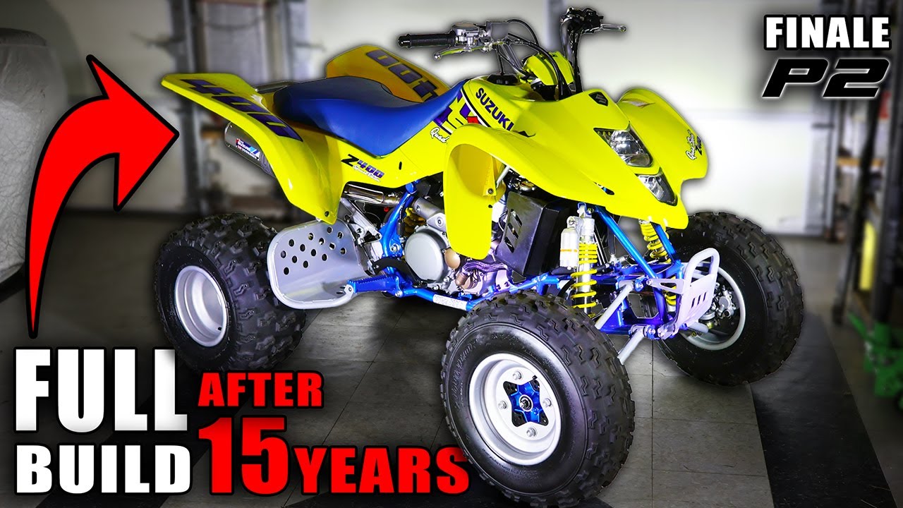 Строим самый детализированный в мире спортивный квадроцикл Suzuki LTZ400!