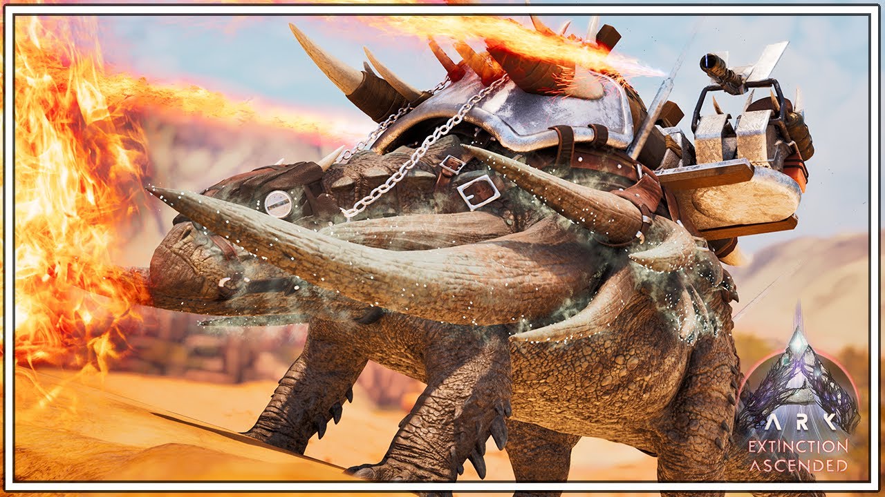 This New Dinosaur Has A Flamethrower On It's Back !! | Ark Extinction [Episode 26]