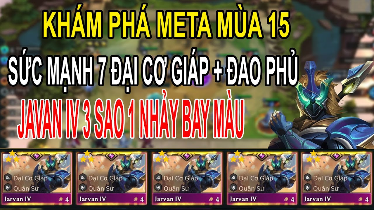 SỨC MẠNH 7 ĐẠI CƠ GIÁP | JAVAN IV 3 SAO 1 NHẢY BAY MÀU NỬA TEAM