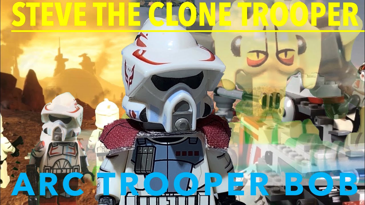 Steve the Clone Trooper Season 3 Episode 2 (ARC Trooper Bob)             Lego Star Wars Stop motion