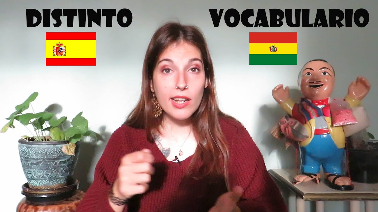 🗣️ DIFERENCIAS en el VOCABULARIO de ESPAÑA y BOLIVIA | ¿Qué palabras son distintas?
