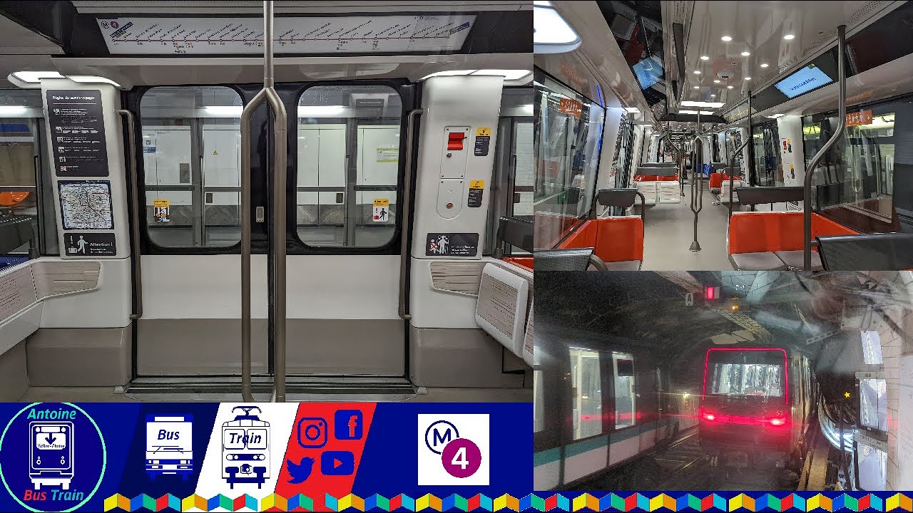 Les premiers MP14 sur la ligne 4.