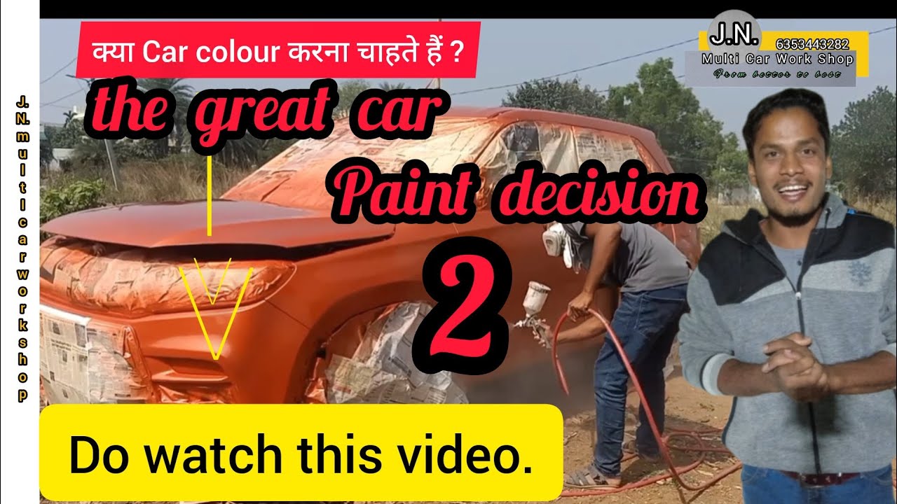 the great car paint decision.|vitara brezza FullBody ColourChange(2)|best car painting in Berhampur|