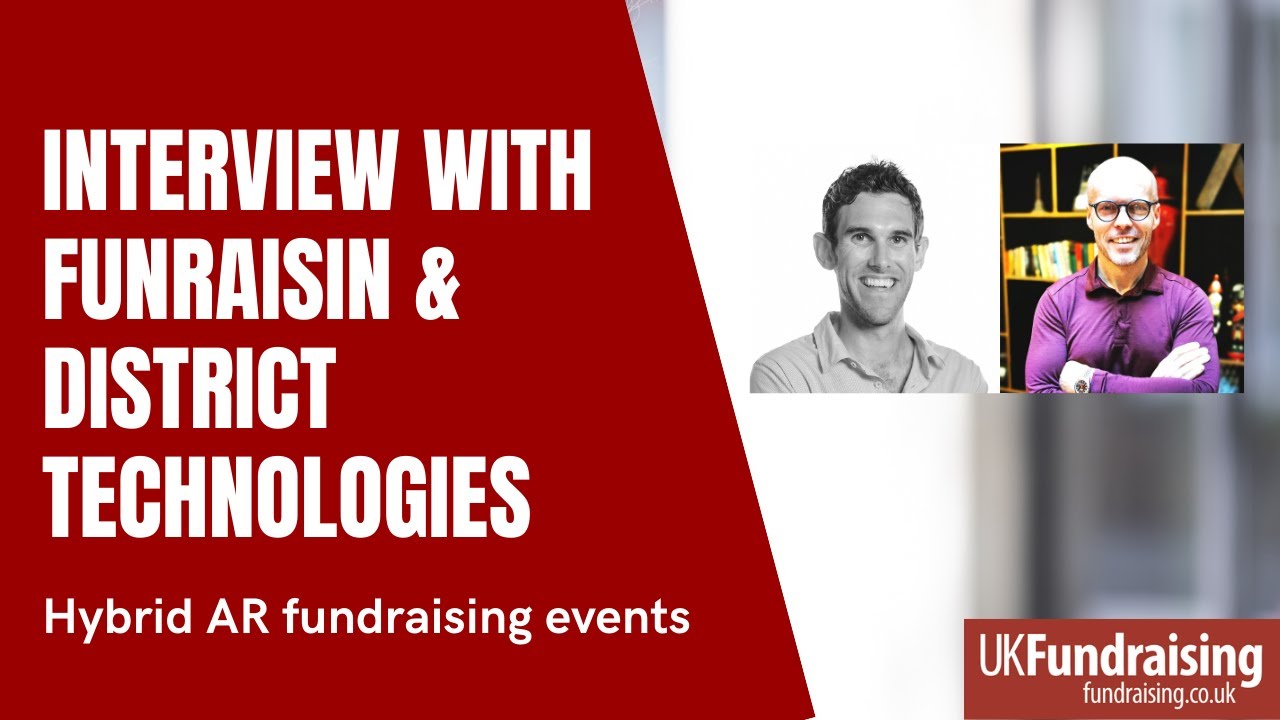Hybrid AR fundraising events from Funraisin and District Technologies