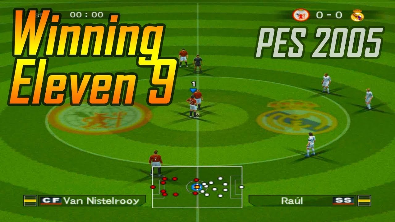 Winning Eleven 9 | Manchester United vs Real Madrid | Pro Evolution Soccer 2005