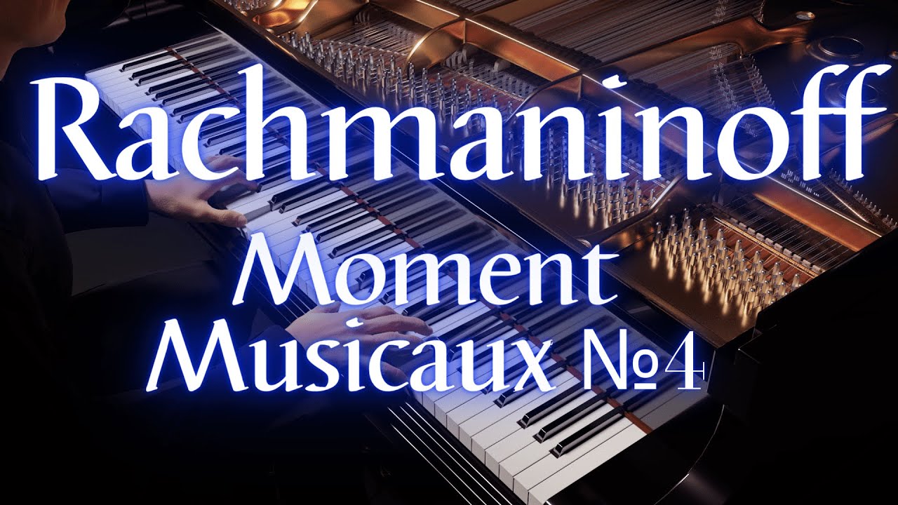 Rachmaninoff - Moment Musicaux №4 Op.16 №4 Animated by AI [Concert Creator RTX]