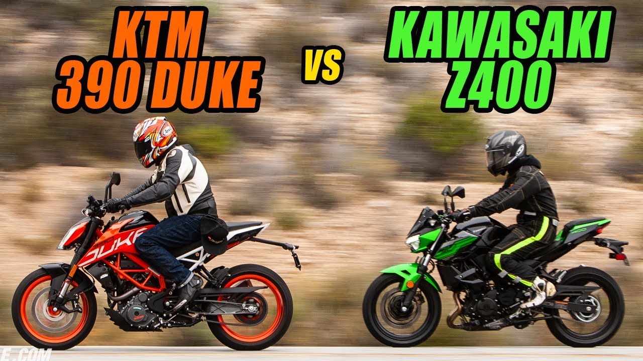 Lightweight Rippers: 2019 KTM 390 Duke vs. 2019 Kawasaki Z400