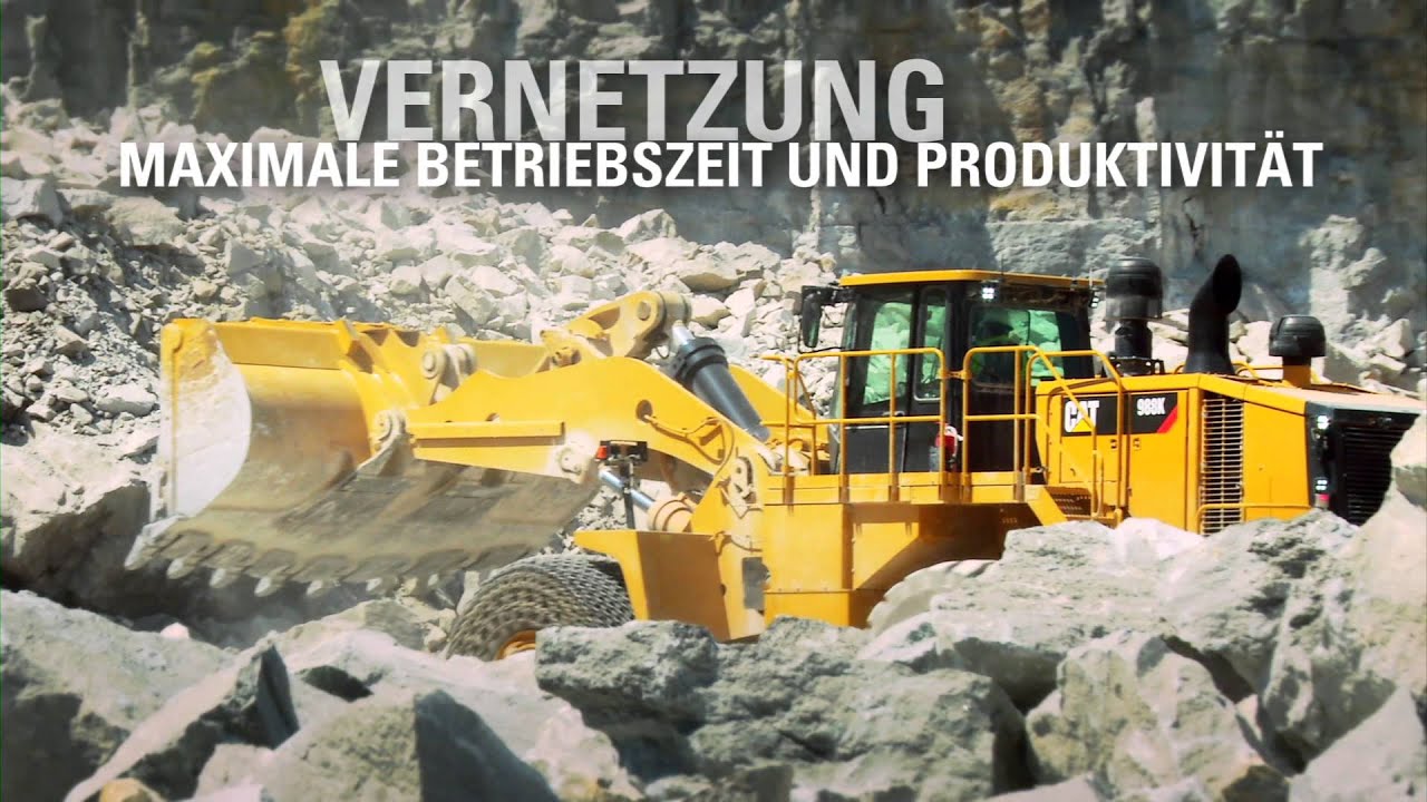 A short Cat&reg; 988K Wheel Loader video (GERMAN subtitles)