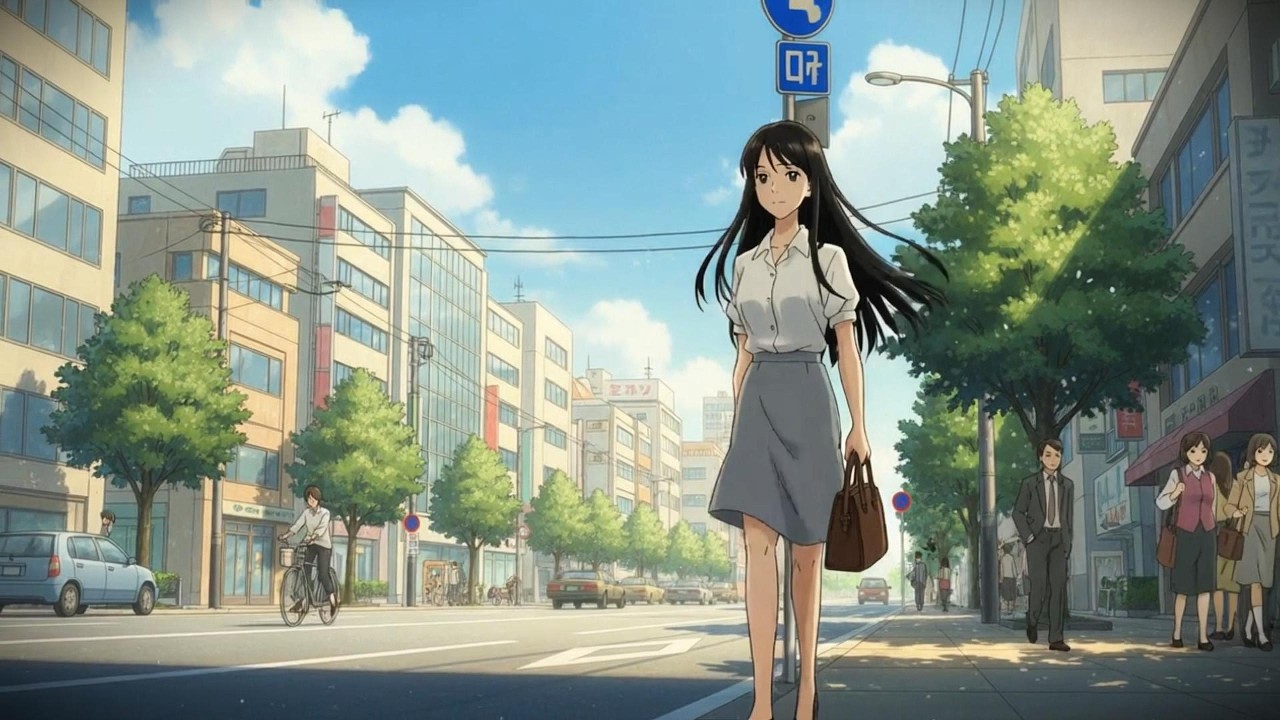 Tokyo Morning 🌸 | Ayame Peaceful Office Commute Story - Day 2