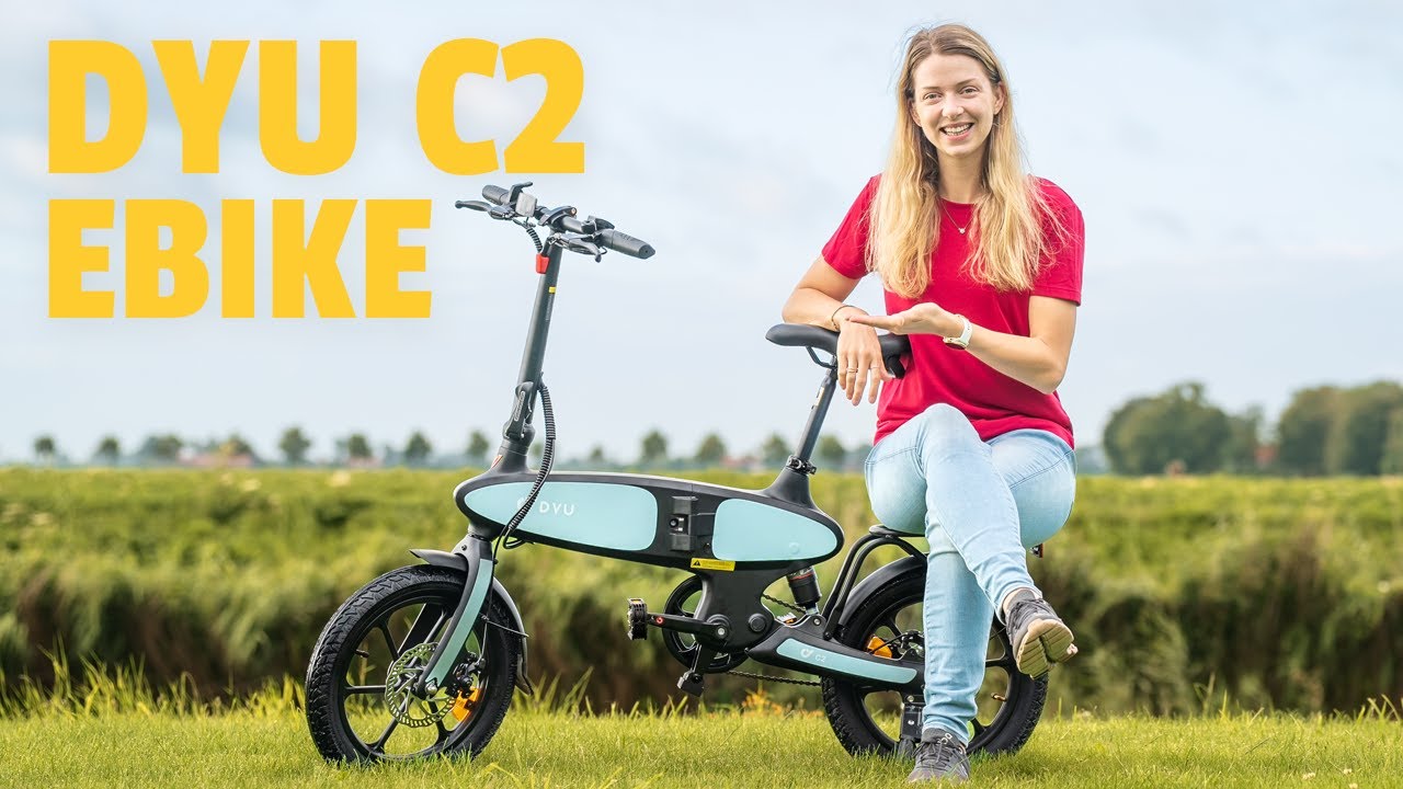 DYU C2 FOLDING EBIKE REVIEW: Compact, Stylish and Powerful!