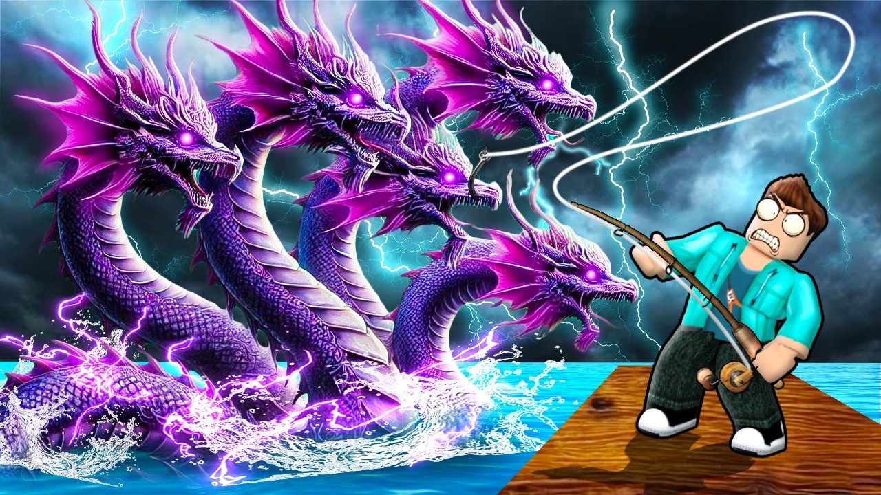 SHIVANG CAUGHT THE RAREST DRAGON FISH IN ROBLOX !!