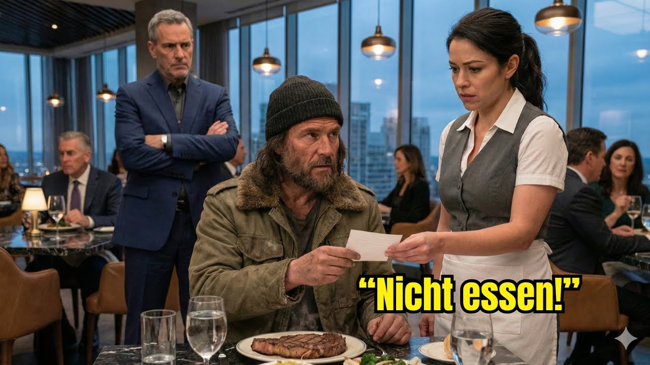 Keanu Reeves geht inkognito, bestellt ein Steak — Eine Kellnerin reicht ihm eine Notiz