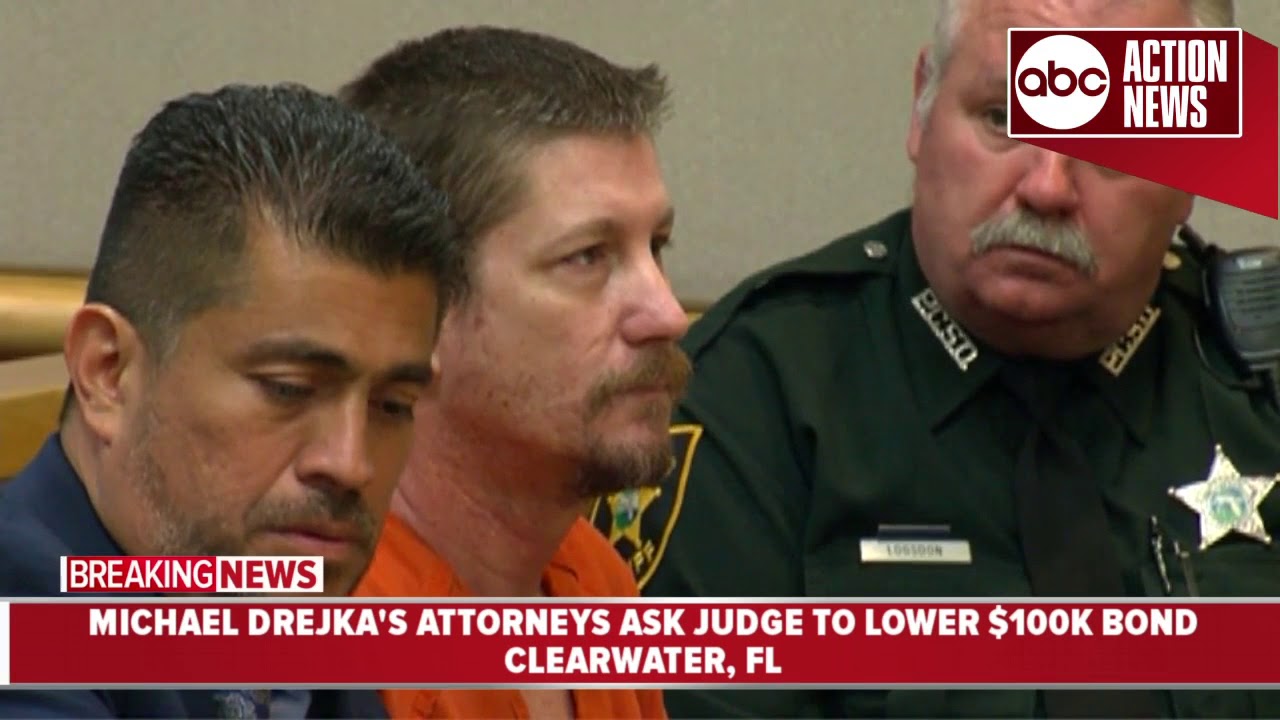 Michael Drejka's request for lower bond denied - Court hearing