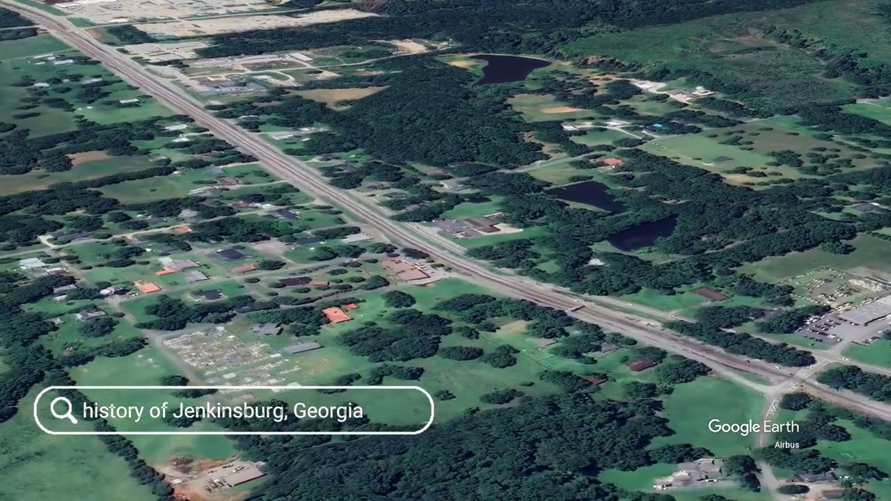 The history of Jenkinsburg, Georgia