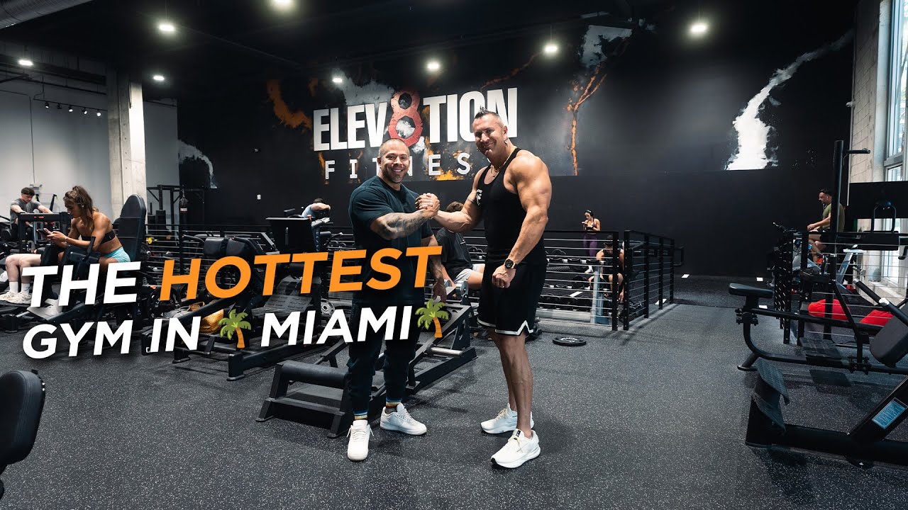 гастролируем по Elev8tion Fitness Miami с Angel Bajana!