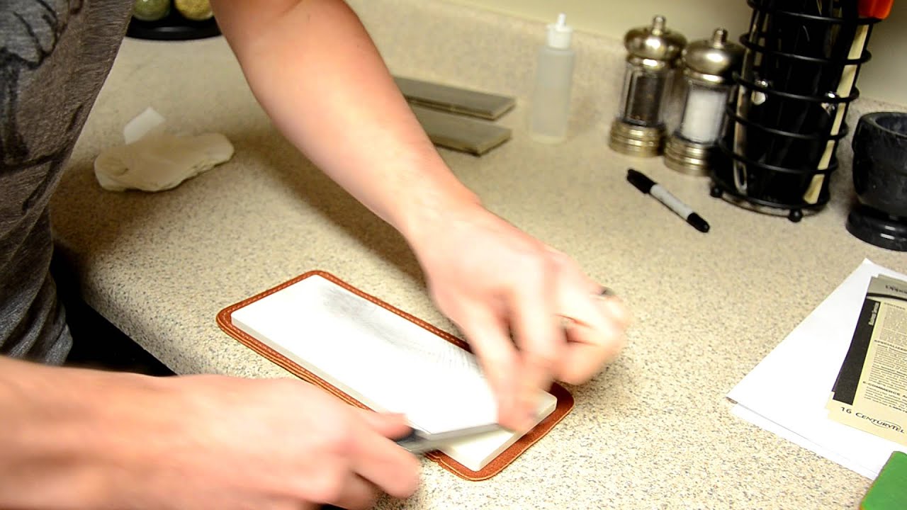 Hair Whittling Mirror Edge Using the Revised Beginner Free Hand Kit