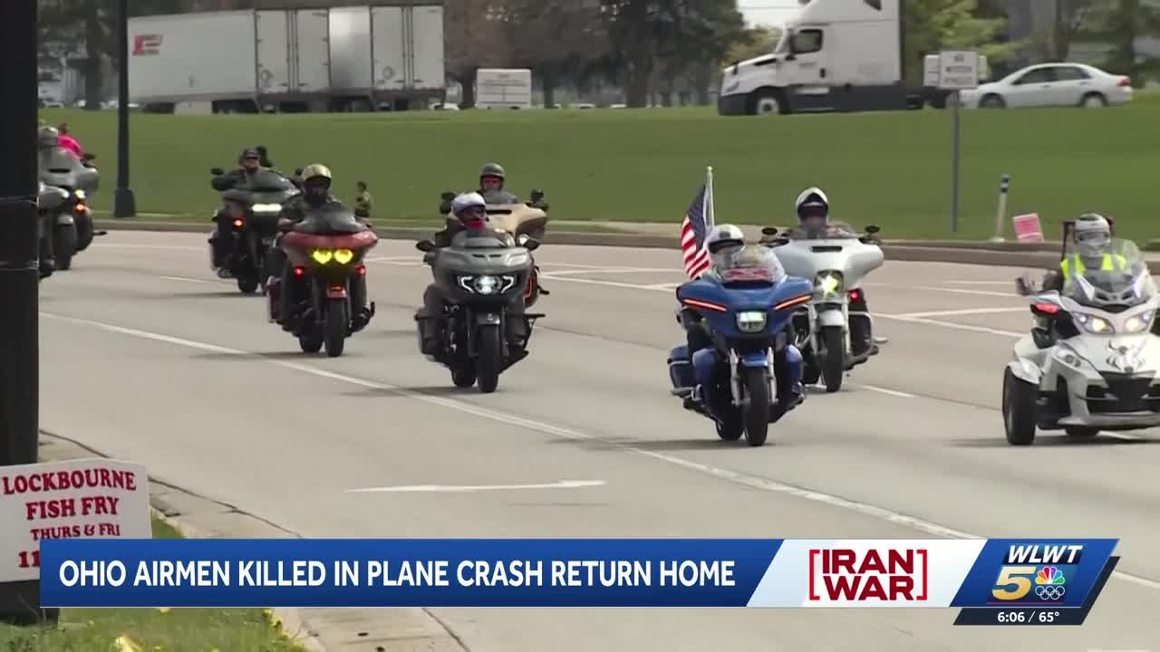 Remains of fallen Ohio Air National Guard members returned home in dignified transfer
