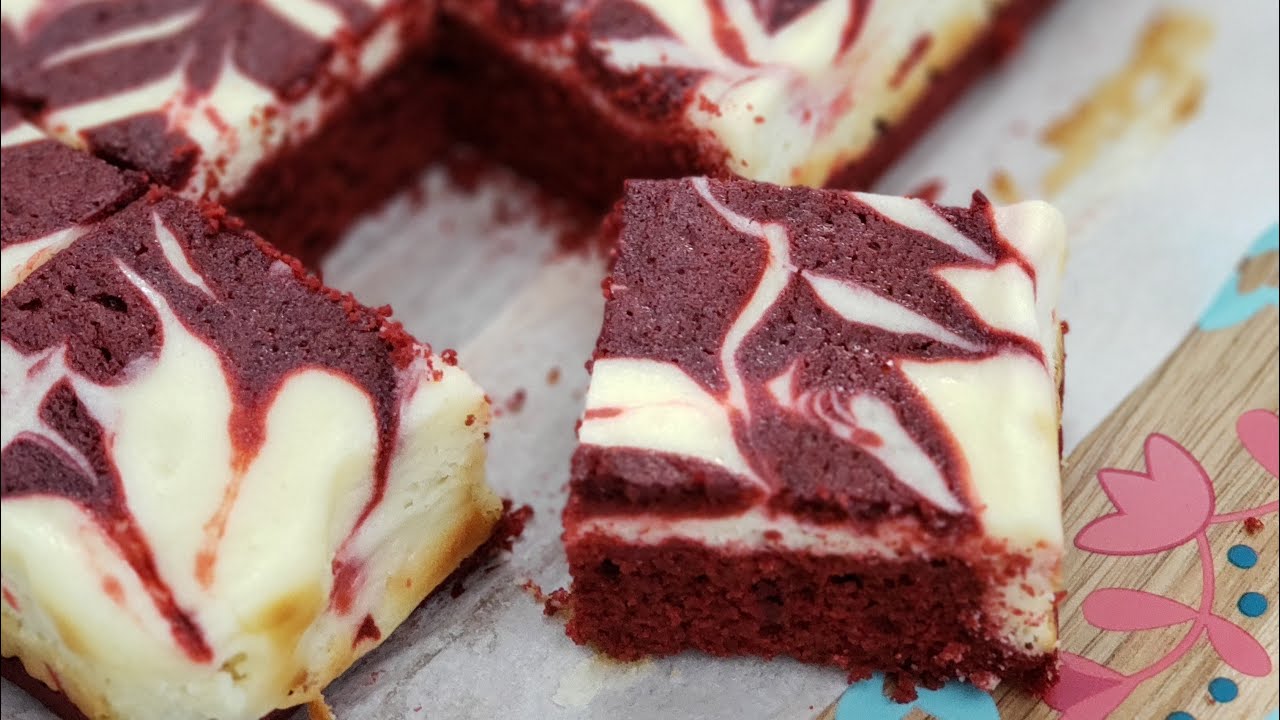 Red Velvet Cheesecake Bars