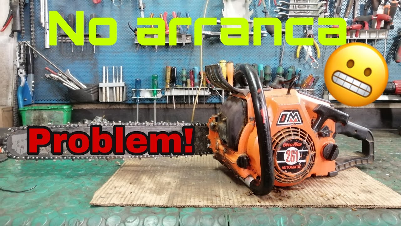 Problema motosierra antigua!!